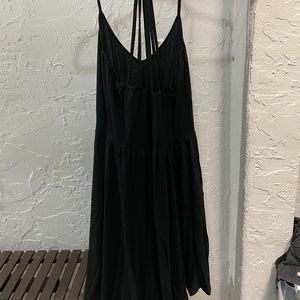 Sz S American EAGLE Outfitters Black Mini Dress SUPER SOFT!!!!